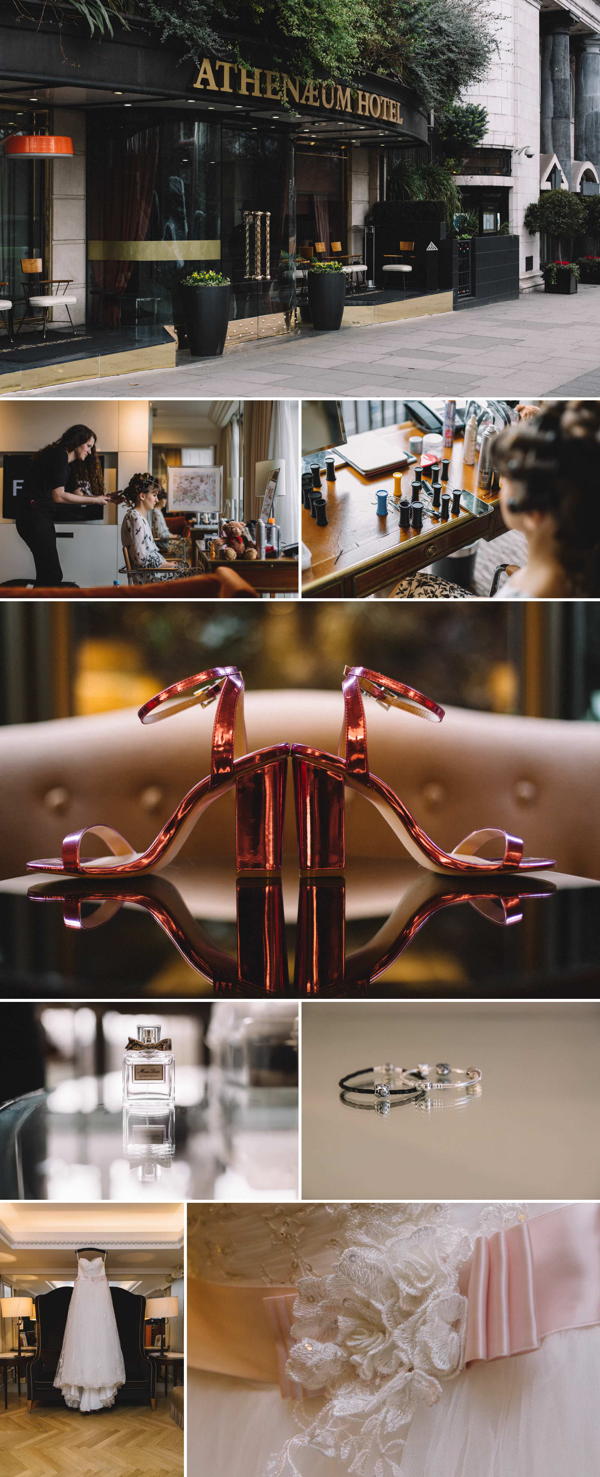 The Athenaeum Wedding Photography London 1