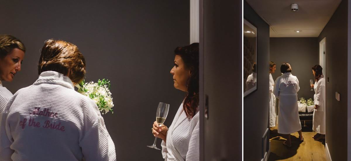 Wedding getting ready