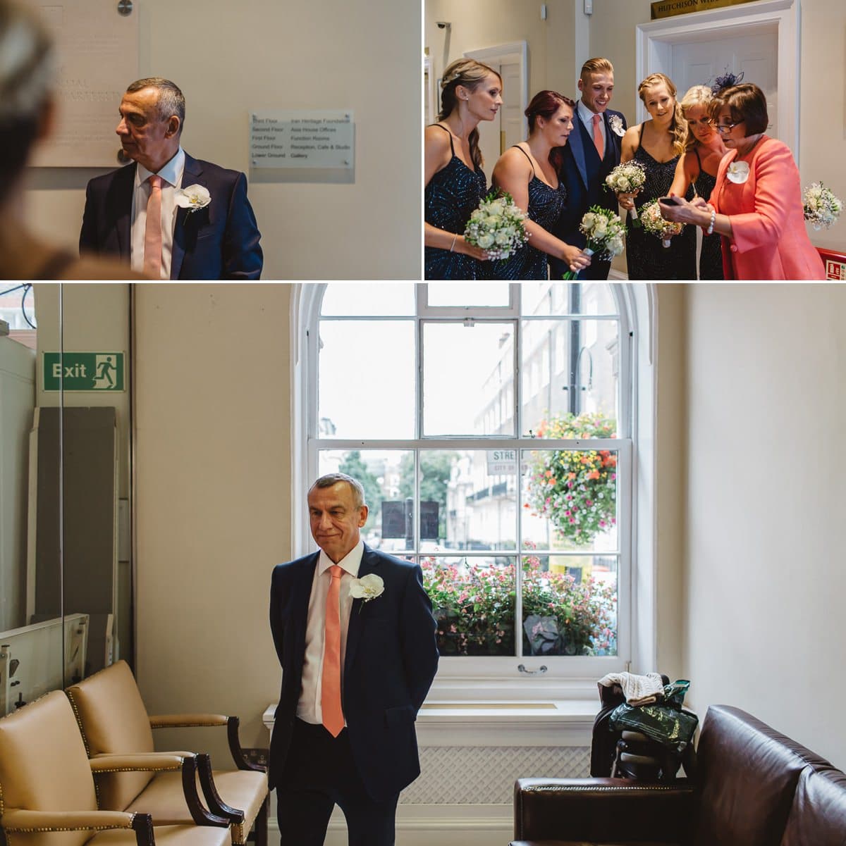 London Wedding Photography - Father of the bride