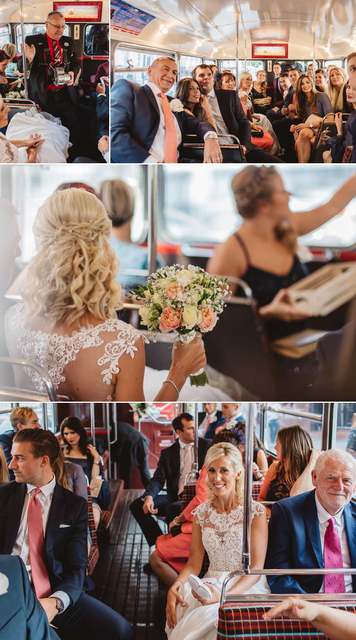 London Wedding Photography in The Crypt - Red Buse