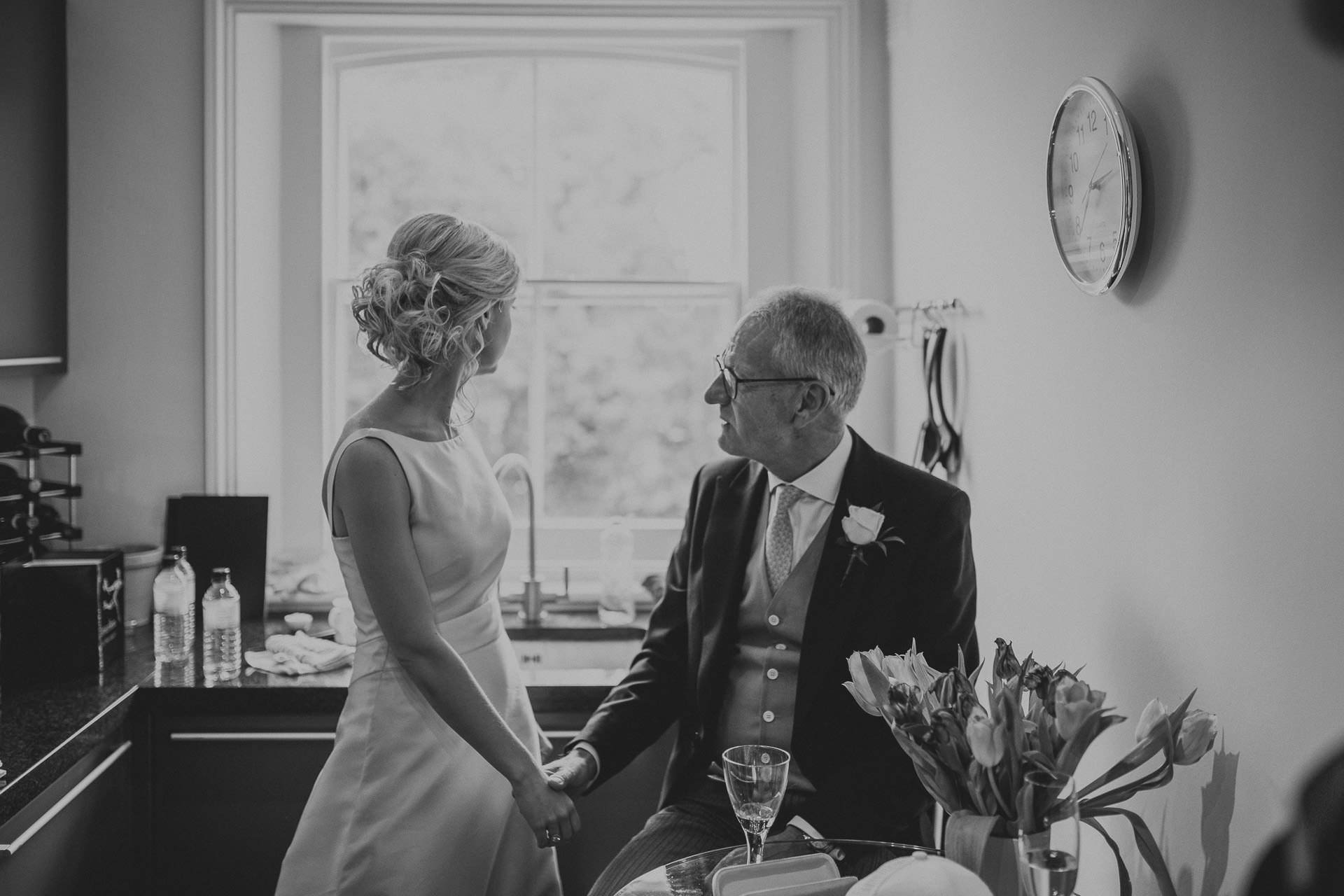 Bride and father of the bride