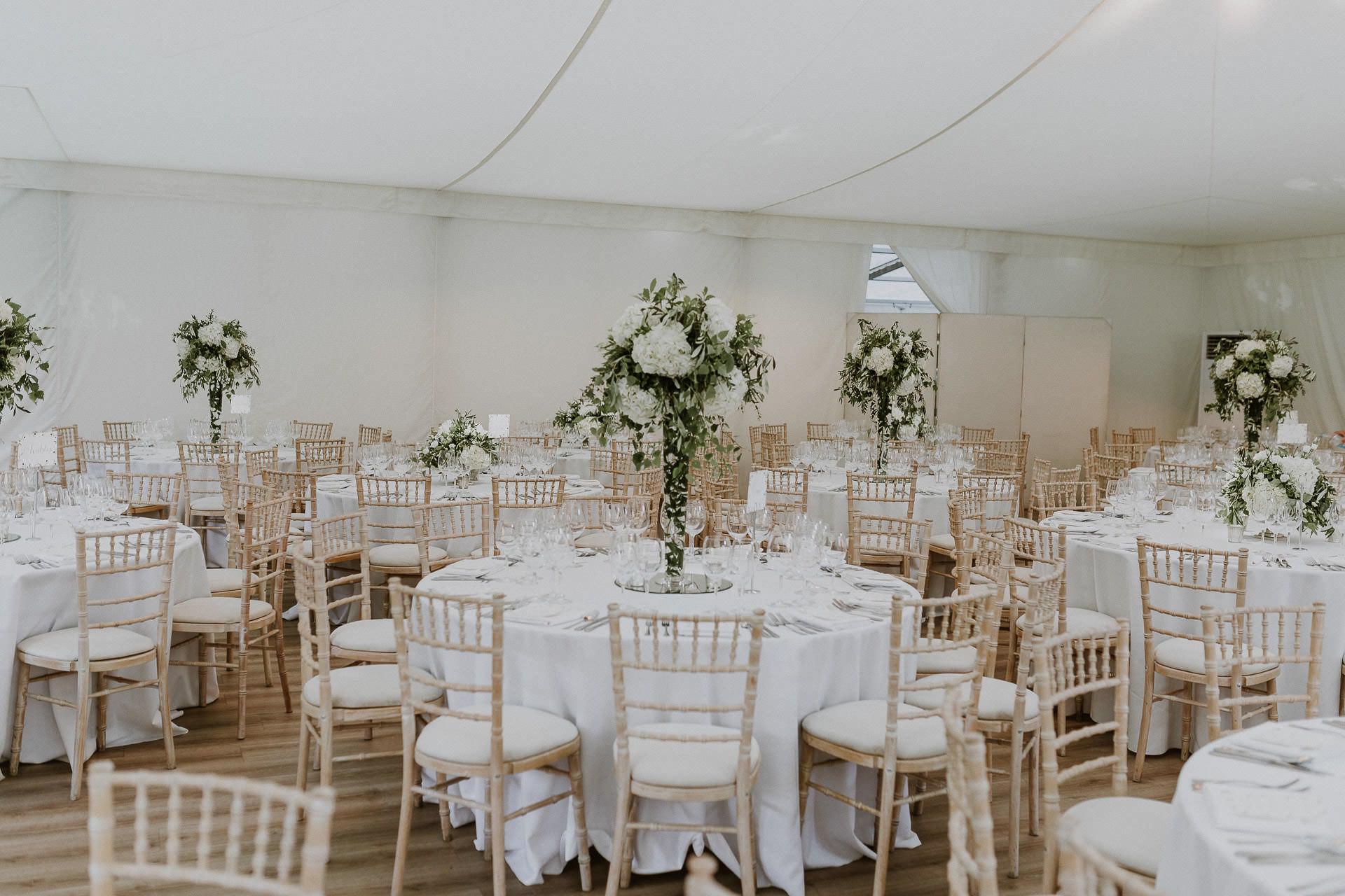 Fulham Palace Wedding Table Decorations